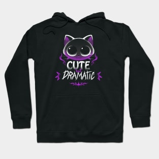 Cute But Dramatic Cat by Tobe Fonseca Hoodie